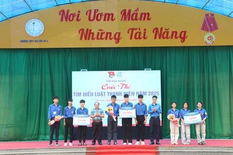 Bắc Giang: Sôi nổi Cuộc thi “Tìm hiểu Luật Thanh niên” năm 2025